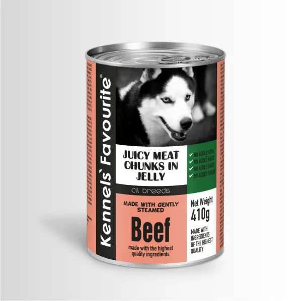 Kennels` Favourite<sup>®</sup> Beef 410g/1240g